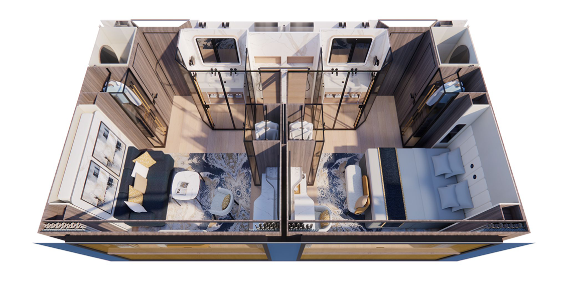 Transcend to introduce two-room suites to Europe’s rivers